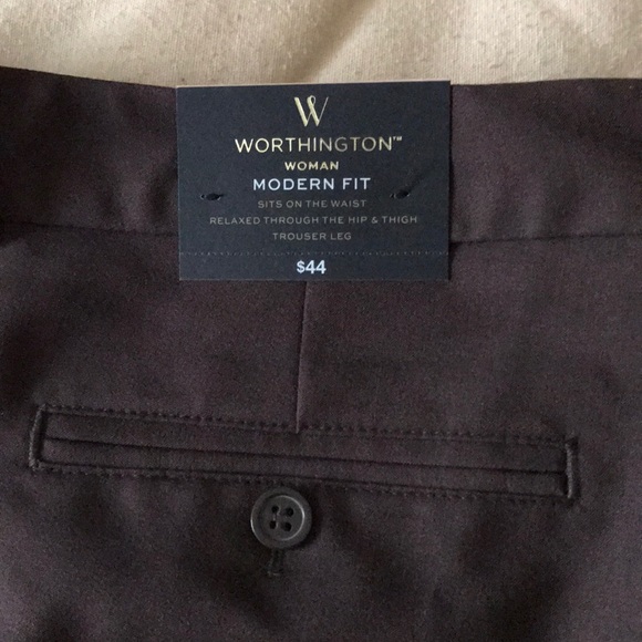 NWT Worthington Modern Fit Slacks - Picture 2 of 4
